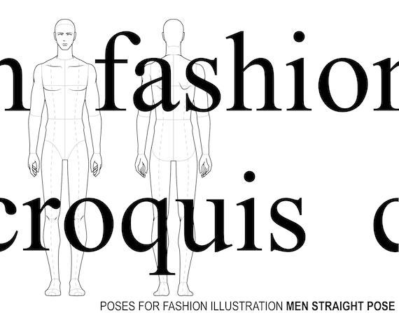 Amazon.com: Fashion Design Sketchbook: Fashion Sketchbook with Figure  Templates of Female Croquis for Clothing & Outfit Designing (9 Heads a  Guide) 18 Unique Women Poses with Large Illustrations for Easy Drawing:  9798714753107: