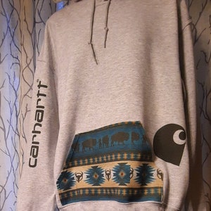 Carhartt Hoodie - Etsy