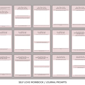Self Love Done for You Ebook for Life Coach Workbook Canva Template ...
