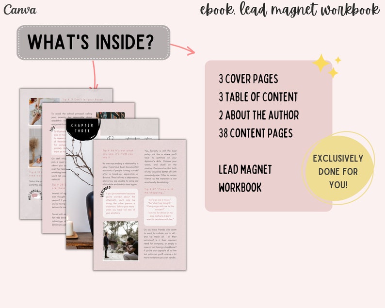 Done for You Lead Magnet Canva Template | Avoid Procrastination Done ...