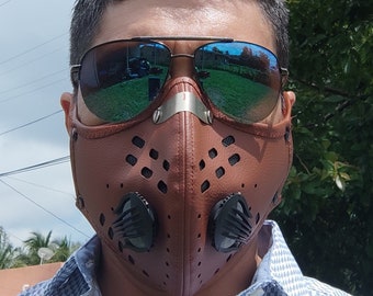 Pu Mask  Etsy
