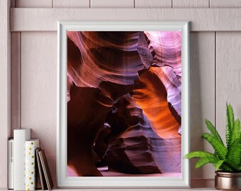 Canyon Print, digitale Wandkunst, Landschaftsfotografie, herunterladbarer Druck, digitaler Download, Reisedruck, Canyon Print, Südwesten