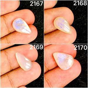 Natural Belomorite Moonstone  Cabochon African Moonstone Wholesale Lot Cabochon By Weight With Different Sizes ForJewelry Making(2167-2170)