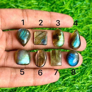 Natural Labradorite Cabochon, Blue Fire Labradorite Gemstone, Labradorite Cabochon, Labradorite Cab, Making, pendant Jewelry
