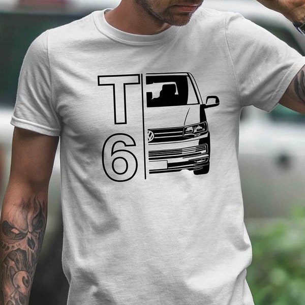 T-Shirt - T6, Typ SG/SH, Multivan, Caravelle, Transporter, Geschenk für Petrolheads