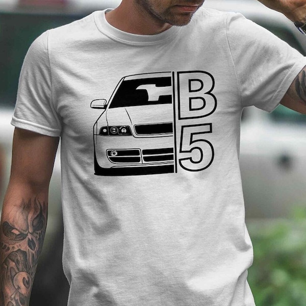 T-Shirt - B5, A4 Print, Typ 8D/2/5 Geschenk für Petrolheads