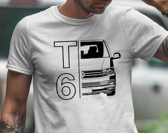 T-Shirt - T6, Typ SG/SH, Multivan, Caravelle, Transporter, Geschenk für Petrolheads