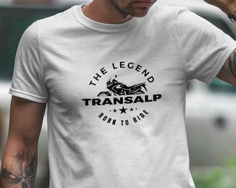 T shirt homme Transalp dans la boutique pour Motard