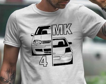 Camiseta Golf MK4 con estampado dividido, tipo 1J, regalo para
