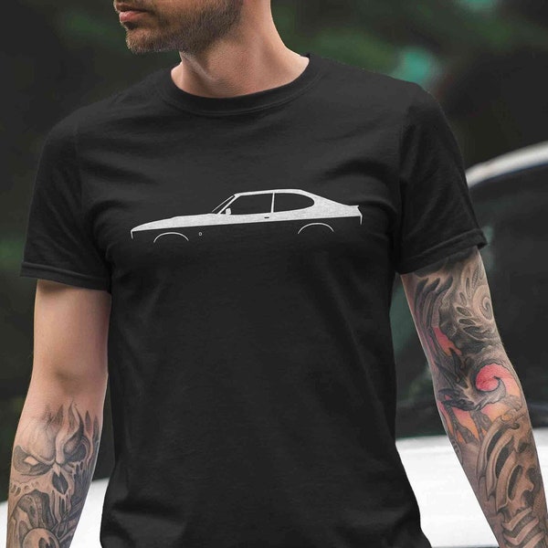 T-Shirt - Capri Silhouette, Geschenk für Petrolheads