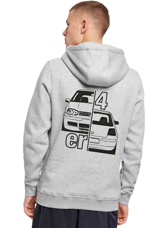 Hoody - 4-split, VW Golf 4-series Print, for VW Fans, Volkswagen Golf \u0026  Classic Car Fans, Gift for Car Lovers, Youngtimer, Heavy Hoody - Etsy