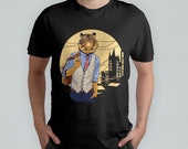 T-Shirt Hipster Tiger