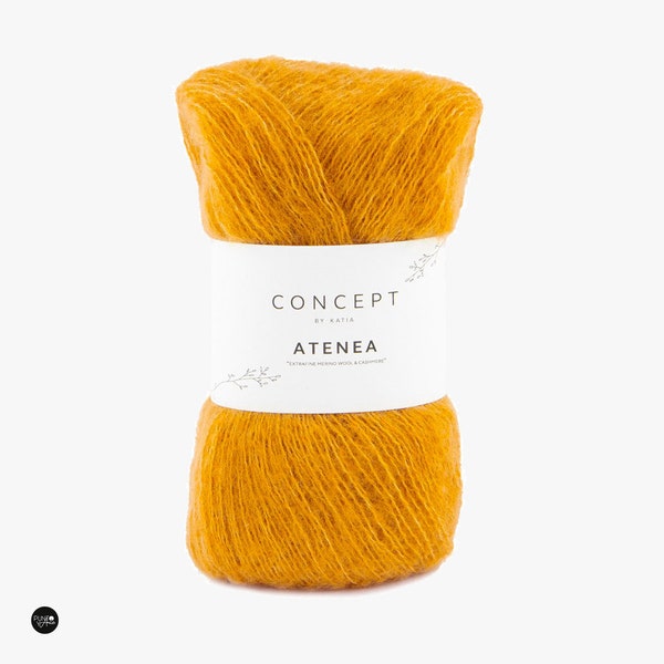 ATENEA 100% NATUREL de Katia - Mélange de merinos, coton et cachemire