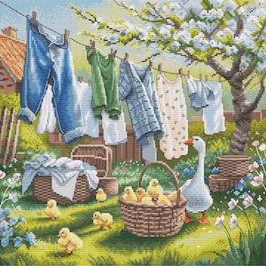La Primavera - Kit de Punto de Cruz AVA P159