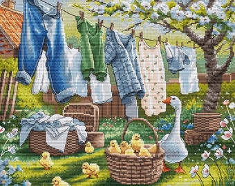 Spring - AVA Cross Stitch Kit P159