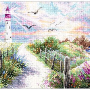 La luce di casa – Kit punto croce Magic Needle 350-740