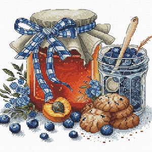 AVA P150 – Délices faits maison | Kit de point de croix sur le thème de la cuisine