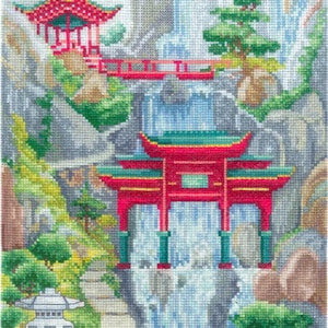 Waterfall Gate - SANV-40 Andriana - Cross stitch kit