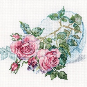 Cross Stitch Kit. Tender flower buds. RTO M808