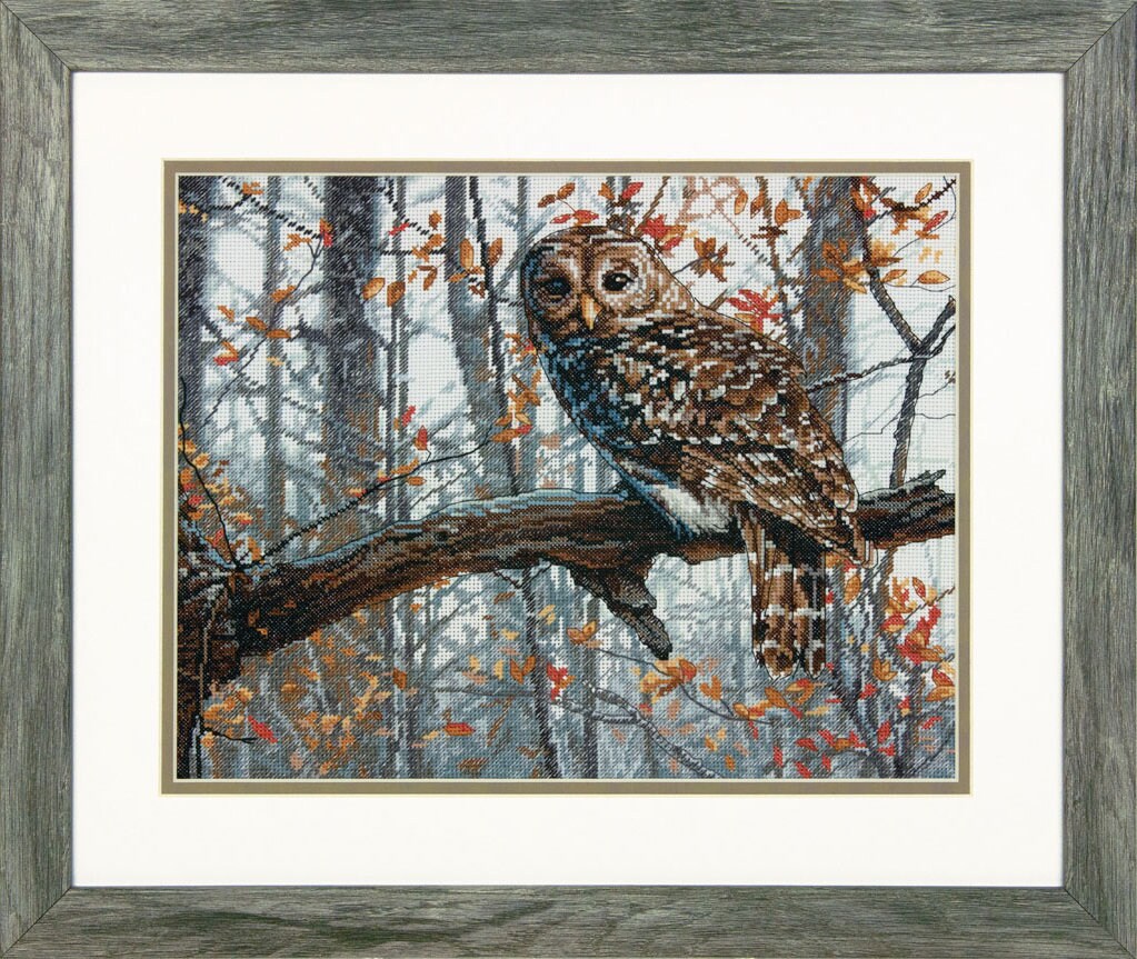 Wise Owl 70-35311 Dimensions Cross Stitch Kit. Embroidery Kit - Etsy