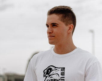 Half Dog Face Tee by New Litter Apparel