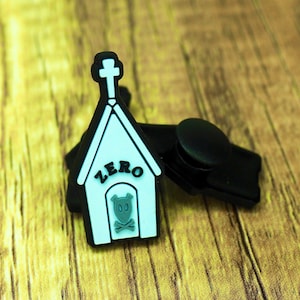 Zero Doghouse Pin, Croc Charm and Stickers!