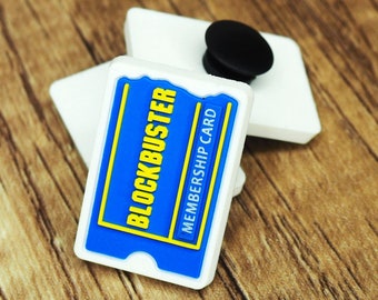 Blockbuster Anhänger, Pin und Sticker!