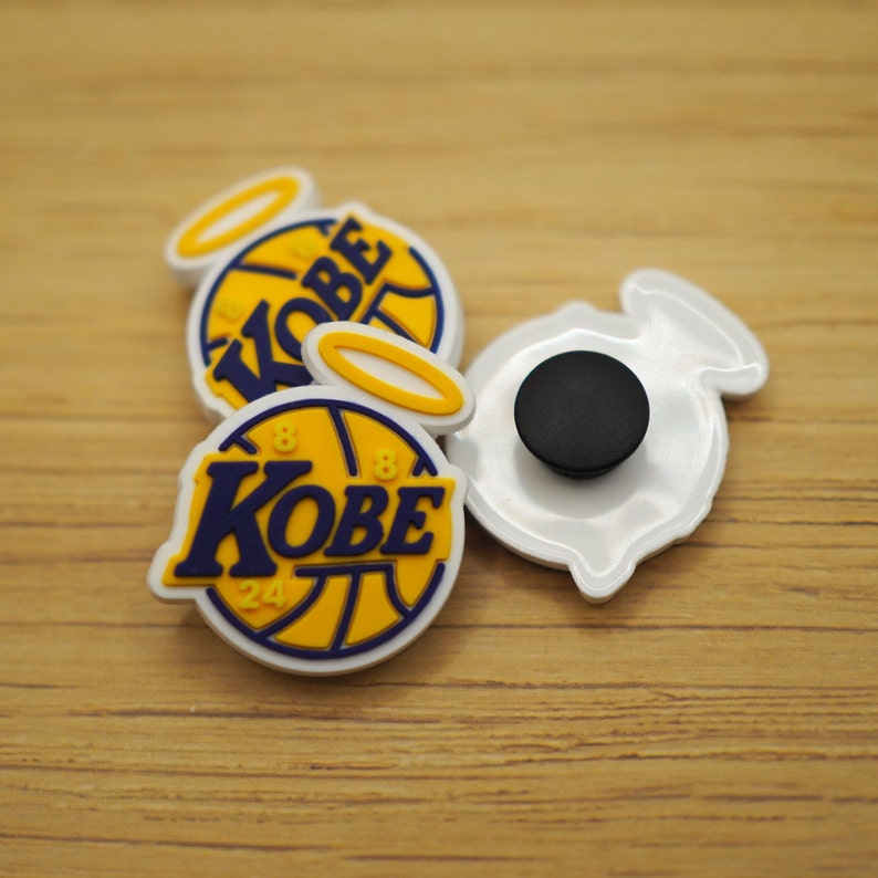 Kobe Bryant Remembrance Jibbitz Croc CHARM PIN & STICKER Etsy India