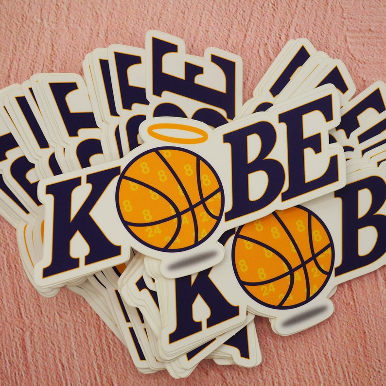 Kobe Bryant Remembrance Jibbitz Croc CHARM PIN & STICKER Etsy