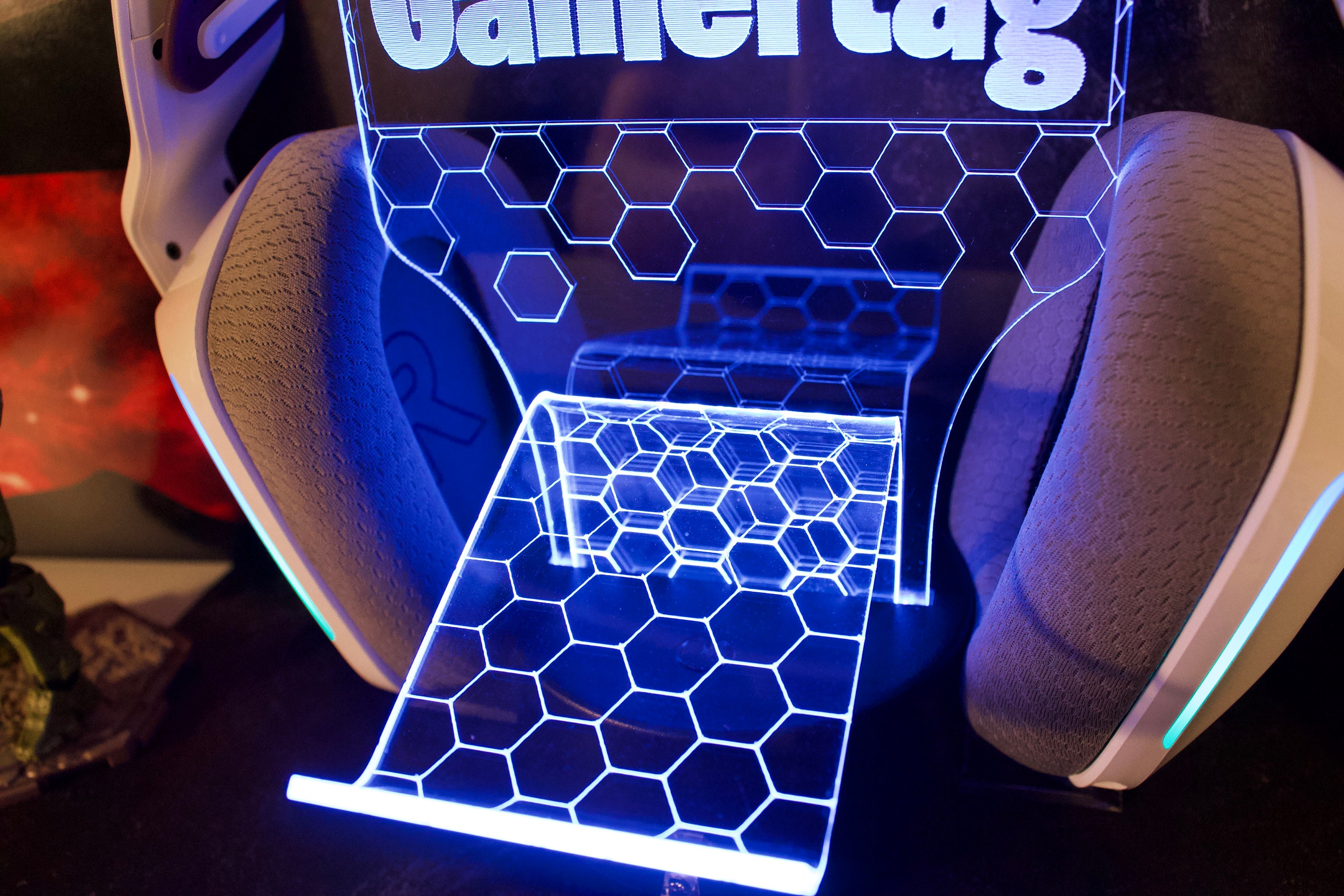 Personalized Controller Stand, Light Up, Xbox Series X/S PlayStation 4/