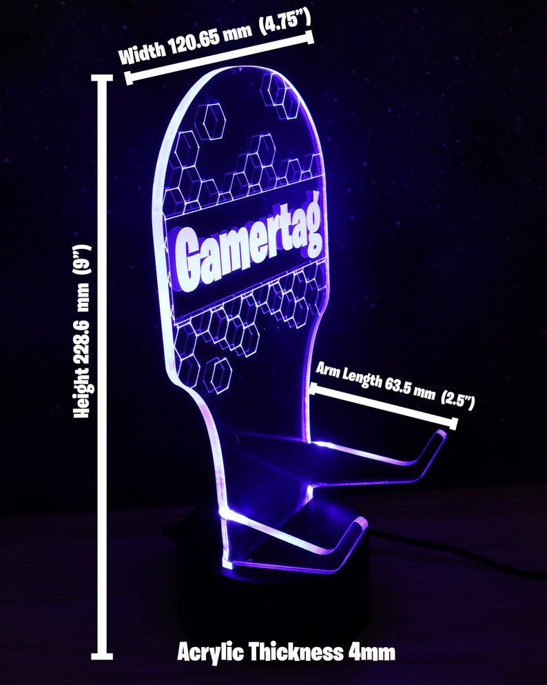 Personalized Controller Stand Light up Xbox Series X/S Etsy