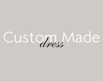 Custom made silk  dress. Custom made wedding dress.