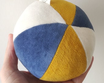 Boule | balle peluche | boule de coton biologique | Balle en tissu | Balle pour bébé | jouet bio pour bébé | boule en tissu | produit bio pour bébé