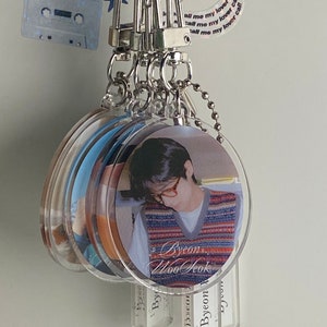 Byeon woo seok ‘my love’ keychain | lovely runner fan made merch items | ryu sunjae keychain