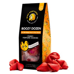 Funny Fortune Cookies, Miss Fortunes, The Boozy Dozen, It&#39;s Like Happy Hour In Your Mouth, Written by Professional Comedy Writers