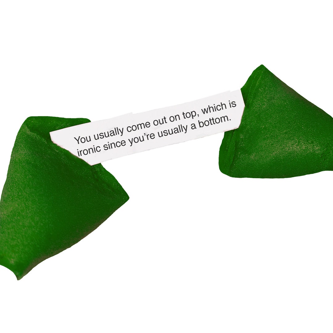 Funny Fortune Cookies Miss Fortunes the Pride Dozen You Etsy