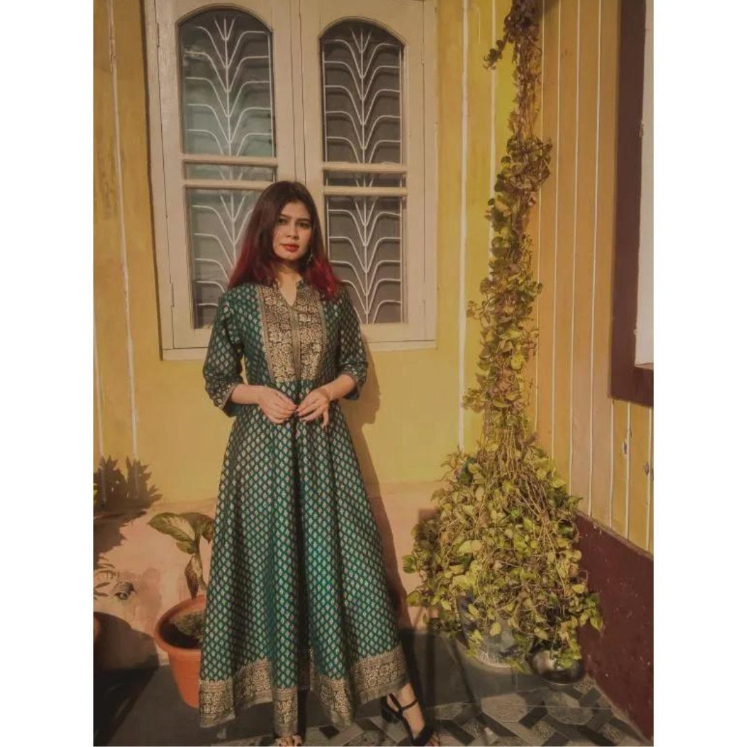 Anarkali Dress for Women Plus Size Indian Kurti Anarkali Etsy