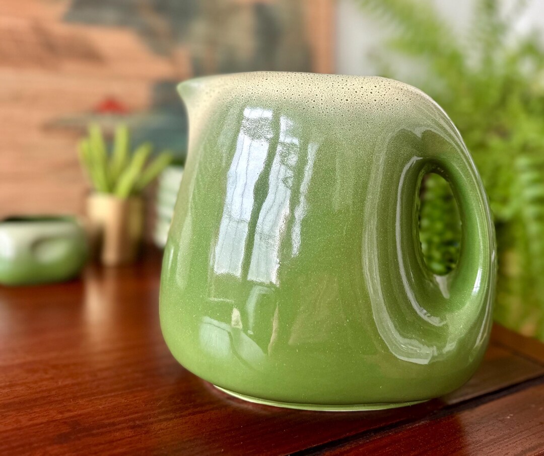 Vintage | Tamac Pottery | Frosty Pine | MCM | Water Pitcher ...