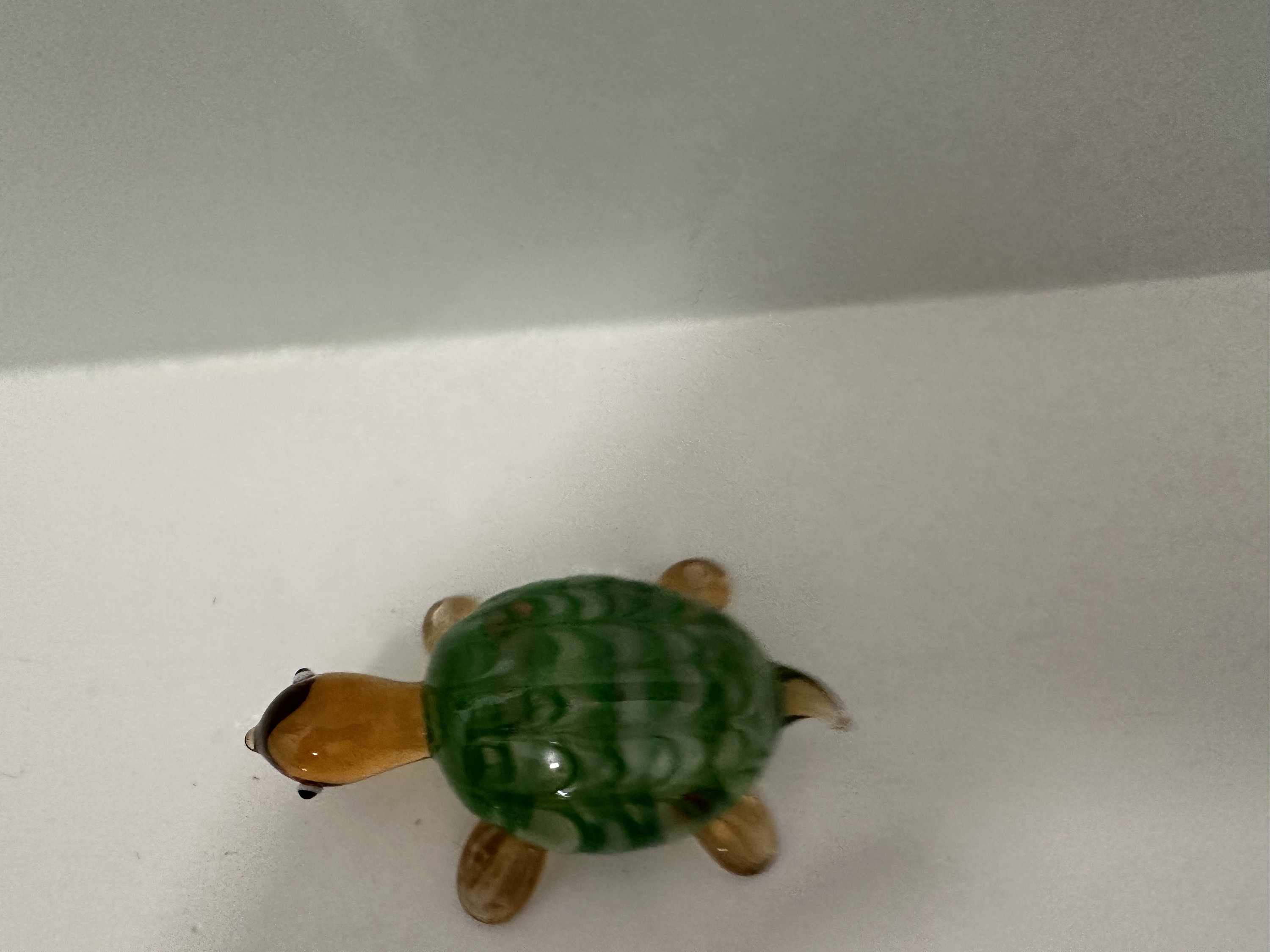 Fitz and Floyd Glass Menagerie Turtle Art Glass Original - Etsy