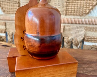 Acorn Bookends by Artisan / Woodworker Arval Woody (1920-2012) from Woody’s Chair Shop - Spruce Pine NC