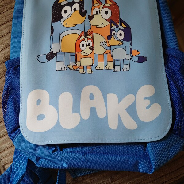 Bluey School Lunch Etsy UK