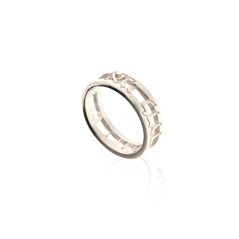 Hebrew Wedding Ring: Sterling Silver Ani Ledodi Band - Etsy