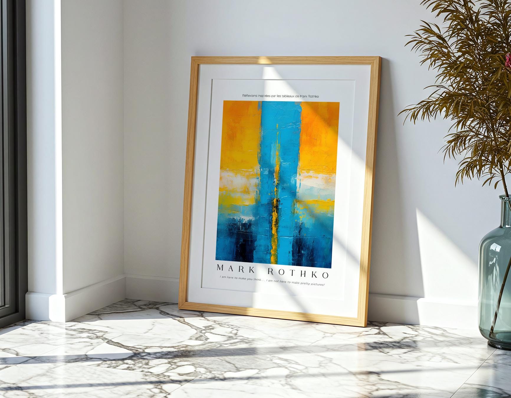 Mark Rothko Print Color Field Poster Abstract Expressionist Art