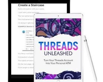 Threads Unleashed | Odblokuj sekrety wątków | Zarabiaj na wątkach | Stań się popularny na wątkach w 30 dni | Przewodnik Threads Unleashed MRR