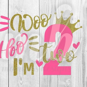 WooHoo I&#39;m 2 - PNG