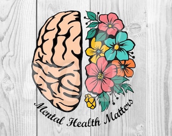 Mental Health Matters - PNG - SVG