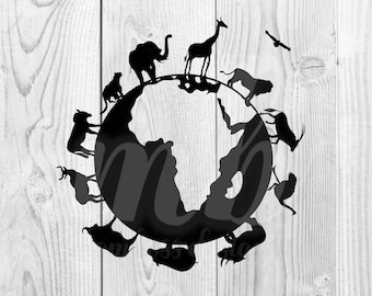 World of Animals - PNG - SVG