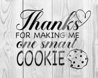 DIGITAL - SVG - Smart Cookie Quote