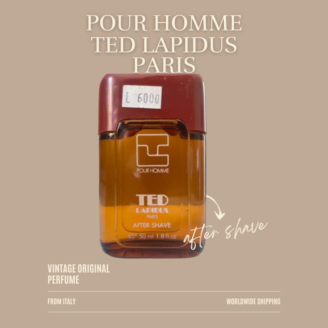 TED LAPIDUS テッドラピドス カバーオール PARIS size LL Vintage Perfume - Pour Homme Ted Lapidus Paris After Shave 50 Ml