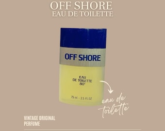 Vintage Perfume Off Shore by Victor Eau de Toilette 75ml or 125 ml- Unopened - Original Box Available- Rare Collectible Frangrance